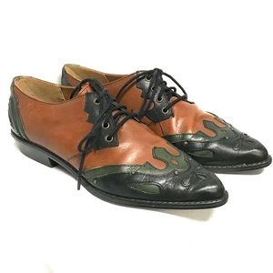 Bruno valenti Oxford /cowboy boot hybrid